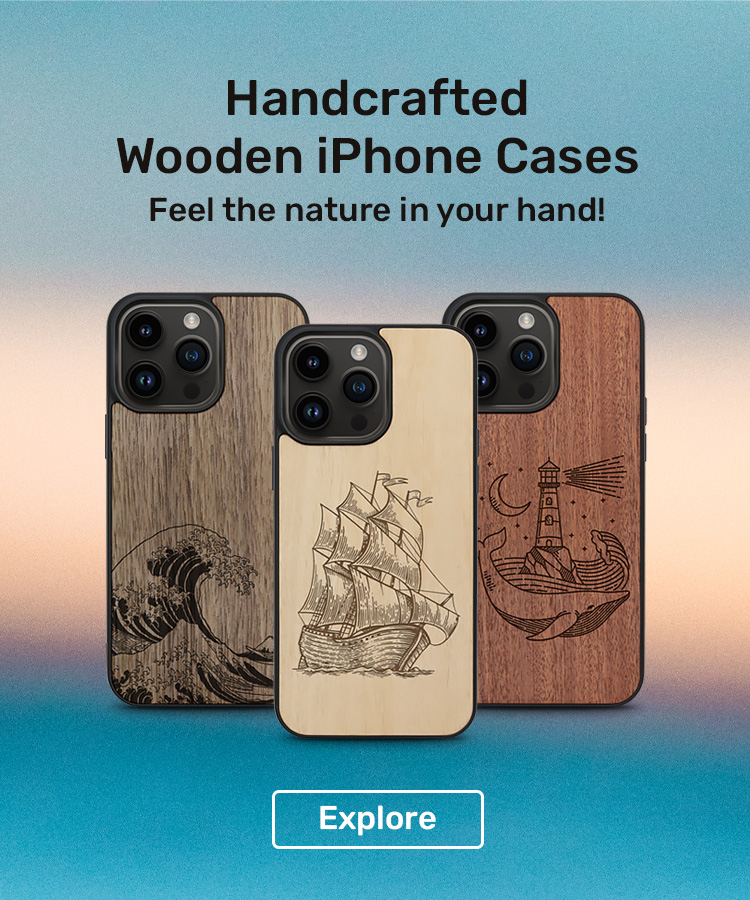 Wooden iPhone Cases