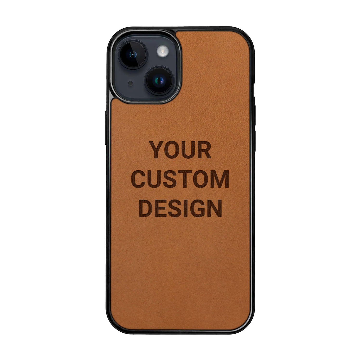 Personalized Leather iPhone 14 Case