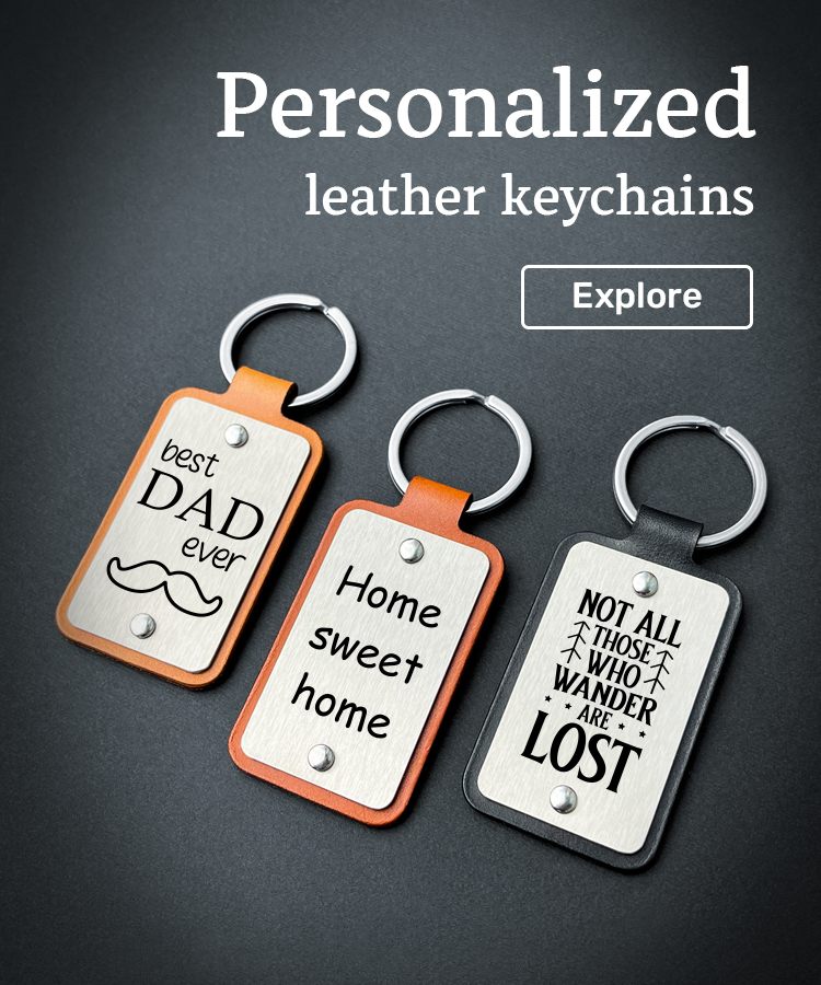 Personalized keychains