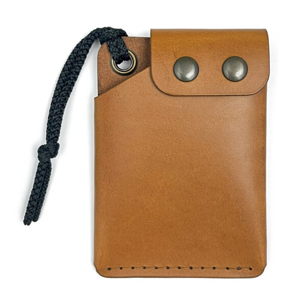 Personalized Leather Wallet Charisma Light Brown