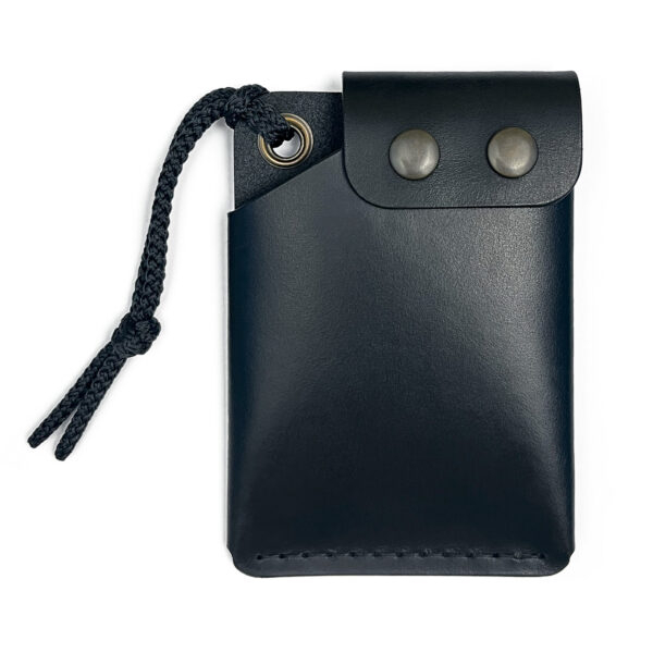 Personalized Leather Wallet Charisma Black