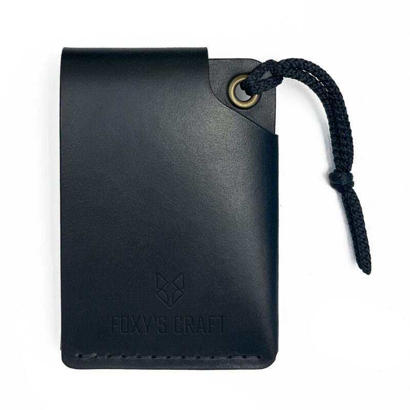 Personalized Leather Wallet Charisma Black