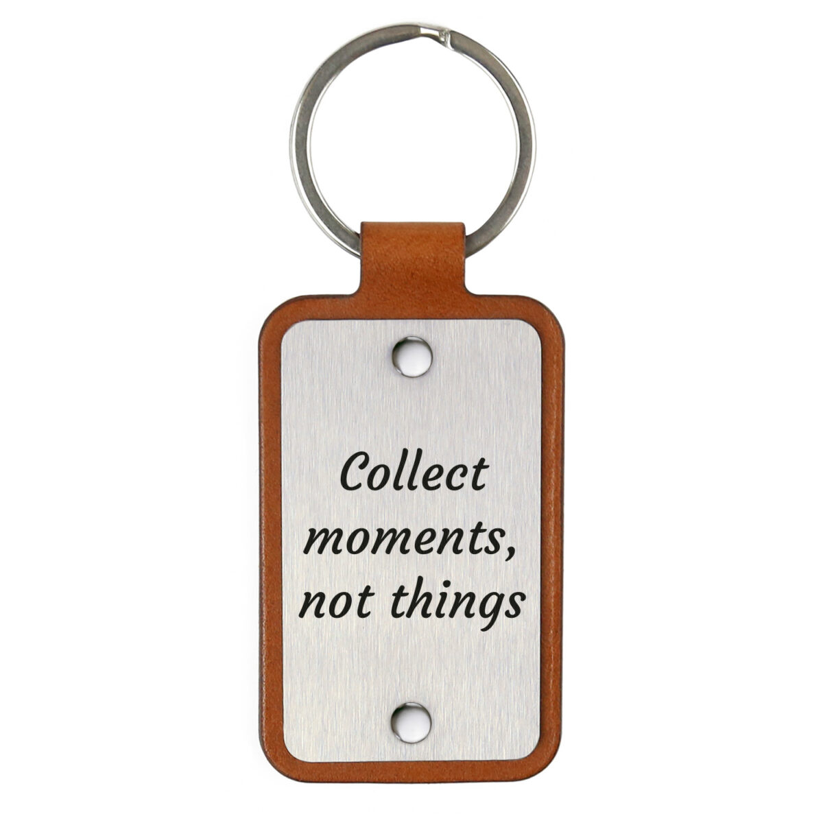 Raktų pakabukas – Collect moments, not things