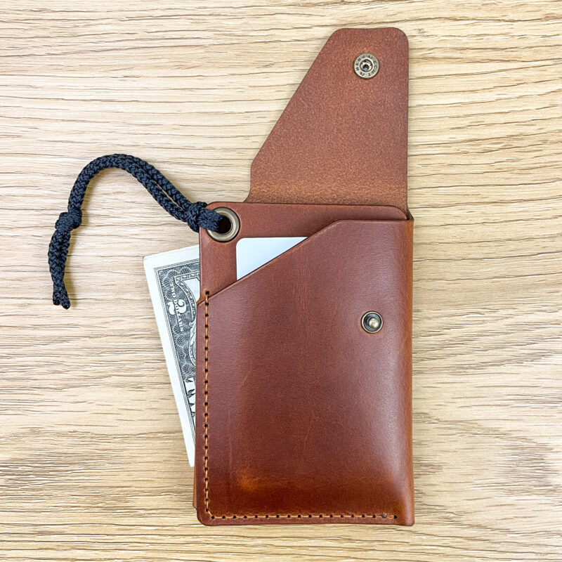 Minimalist Leather Wallet Savanna Brown