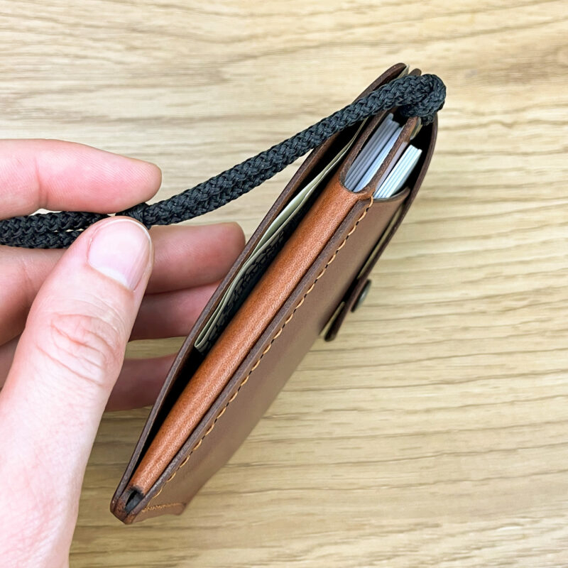 Minimalist Leather Wallet Savanna Brown