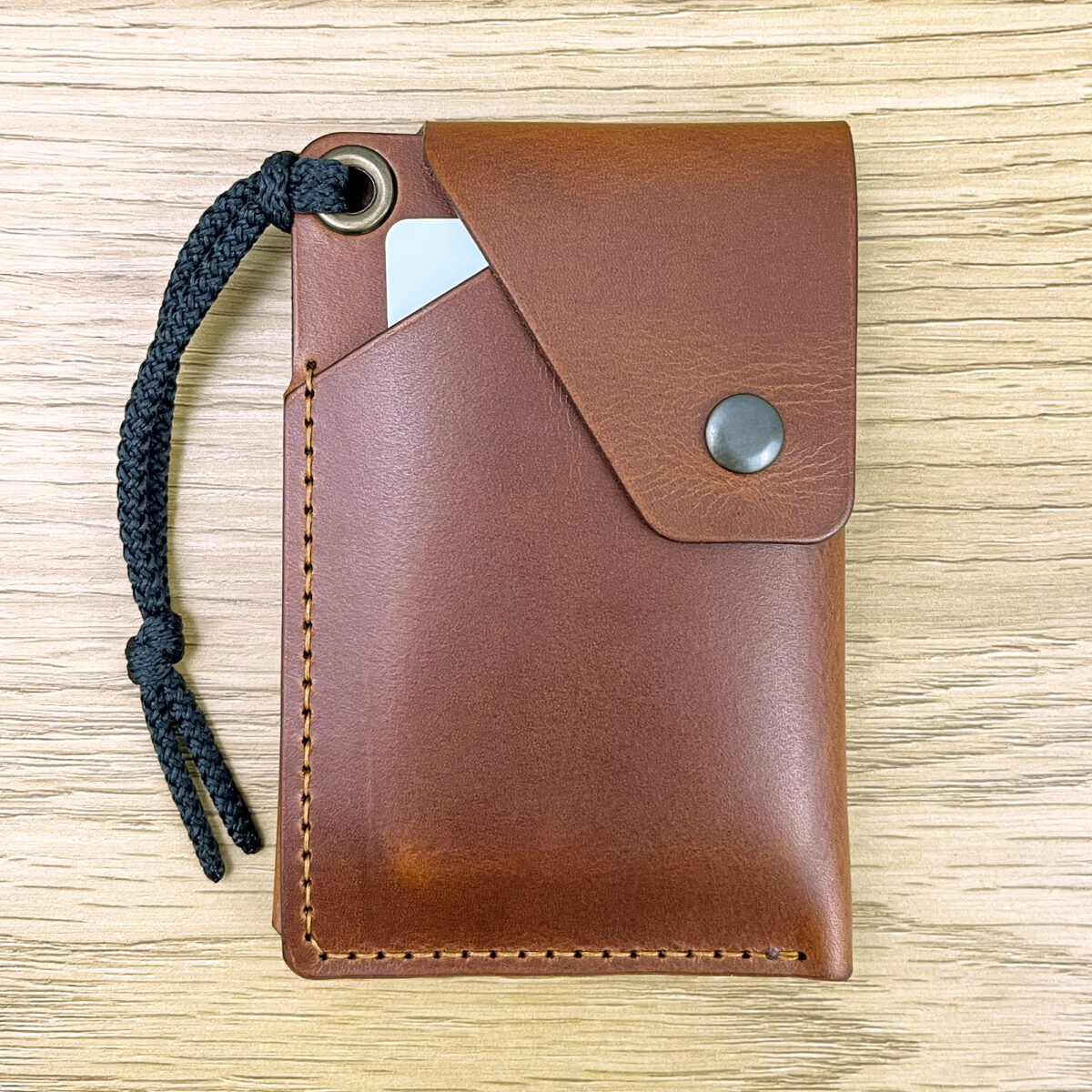 Minimalist Leather Wallet Savanna Brown