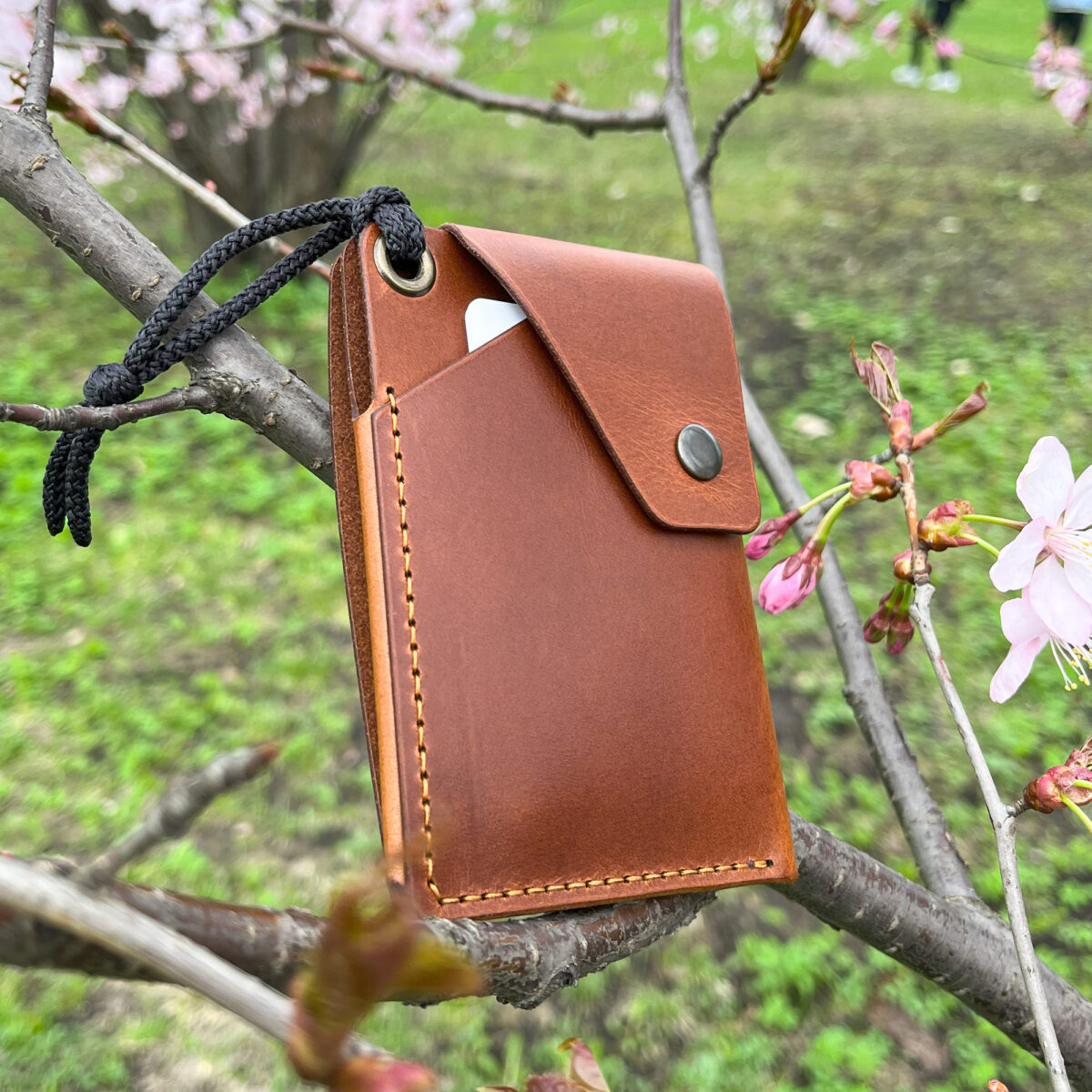 Minimalist Leather Wallet Savanna Brown