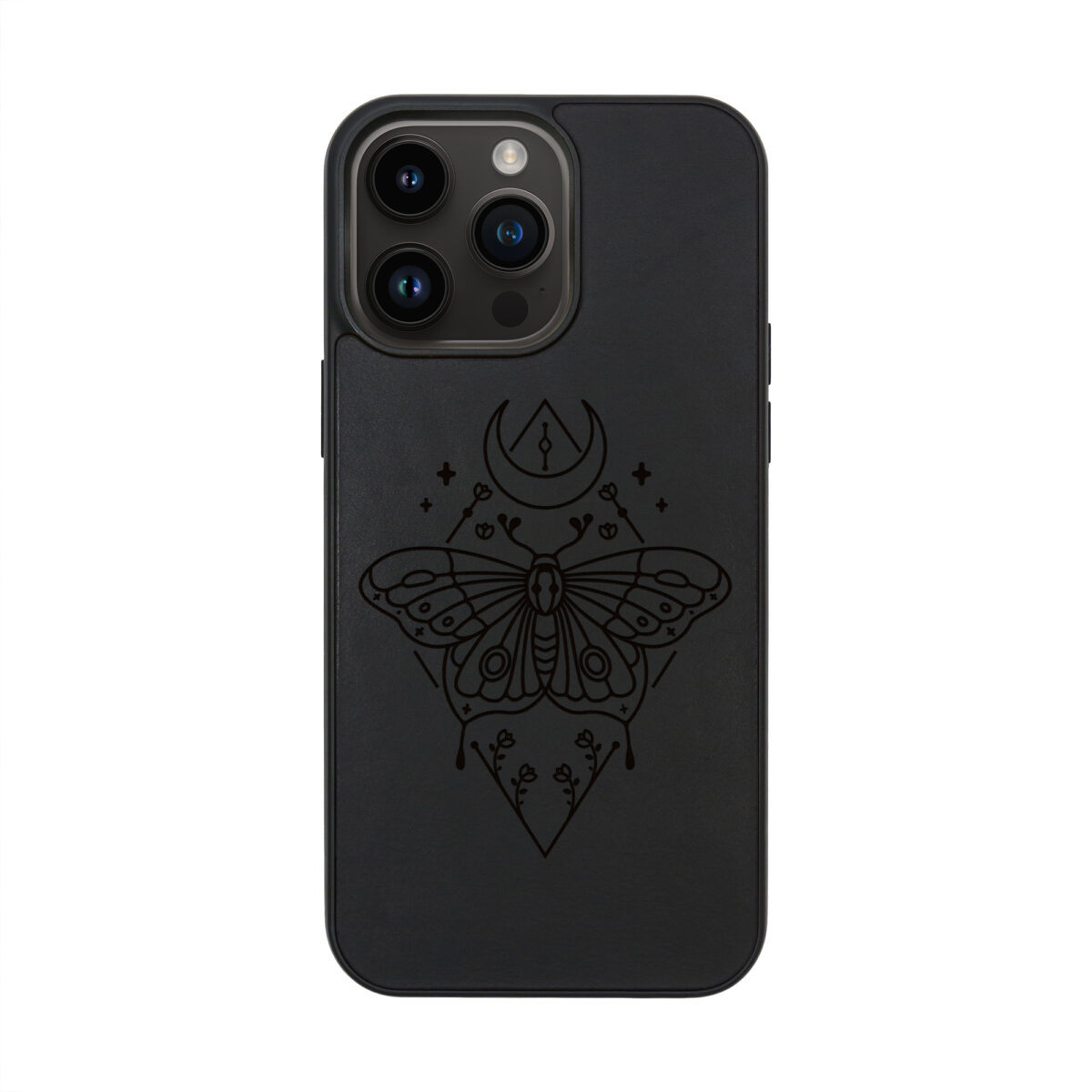 Mystic Butterfly Leather iPhone case